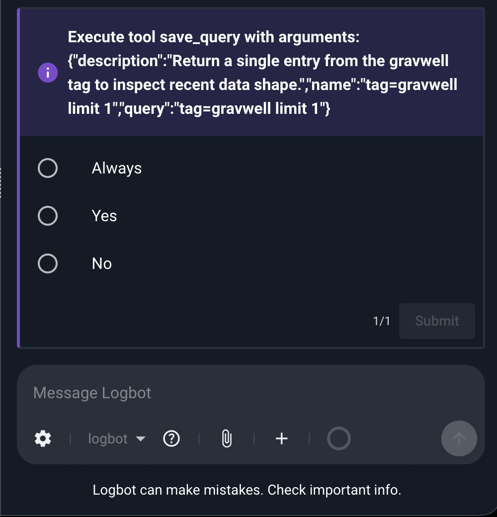 Tool Approval